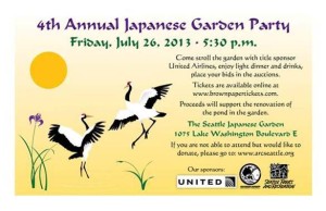 4th Annual Japanese Garden Party